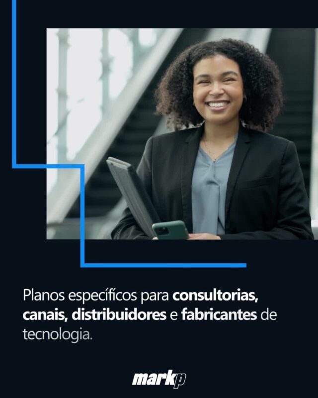 A MarkP oferece soluções personalizadas para canais, fabricantes, consultorias e distribuidores. Vamos criar algo juntos? 💡https://www.markp.com.br/contato/ #MarketingDigital #PlanosPersonalizados #MarkP
