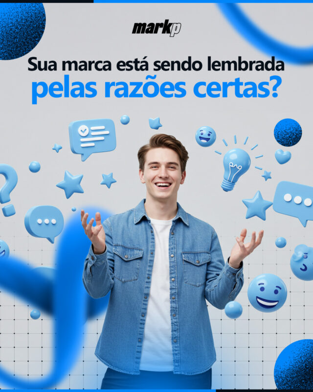Nem sempre a questão é estar presente.  Às vezes, a pergunta mais importante é: como sua marca está sendo percebida? No ritmo acelerado do mercado, é comum focar na produção de conteúdo, mas esquecer de olhar para o que realmente torna a sua empresa única e memorável. - Posicionamento não é sobre falar alto. É sobre falar com clareza.  -E identidade de marca vai além do visual — ela está no tom, nos valores, na forma como você se conecta com seu público. Na MarkP, ajudamos empresas de diferentes segmentos a organizarem suas ideias, alinharem sua comunicação e construírem presença com propósito. 💡 Porque toda marca tem uma boa história para contar — a diferença está em como ela é contada. Vamos conversar sobre a sua? Fale conosco através do link na bio!#IdentidadeDeMarca #MarketingEstratégico #ConselhosDeMarketing #Diferenciação